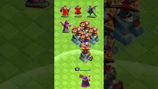 5 Charged Builder VS Heroes  Clash Of Clans [upl. by Aloysia]