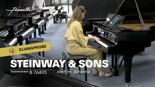 Traumhafter Steinway amp Sons BFlügel von 1893 🎹 Pianelli Klangprobe mit Johanna pianelli piano [upl. by Rihat]