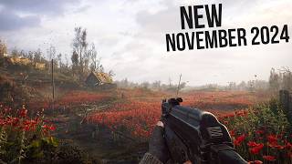 Top 10 NEW Games of November 2024 [upl. by Doralia192]