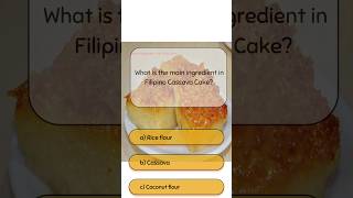 What is the main ingredient in Filipino Cassava Cake [upl. by Jessy605]