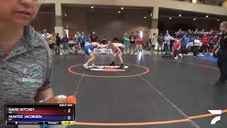 126 Lbs Cons Round 3  David Ritchey OK Vs Hunter Jacobsen NE 26d8 [upl. by Klarika]