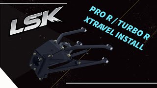 RZR PRO R  TURBO R XTRAVEL INSTALL  LSK Suspension [upl. by Minta974]