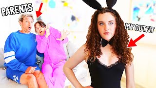 PARENTS REACT TO MY SCANDALOUS HALLOWEEN OUTFITS w The Norris Nuts [upl. by Gunner]