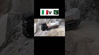 Pakistani Vs Italy drivers pakistan italy driver truck [upl. by Gabriell]