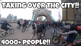 BIKESTORMZ 6 RIDEOUT BIGGEST LONDON RIDE CRASHES CRAZY TRICKS amp MORE [upl. by Darrel]