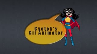 Cyoteks GIF animator [upl. by Assener]