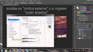 Come creare una scritta trasparente  Photoshop CS6 [upl. by Alekahs]