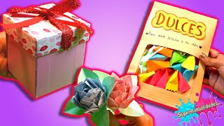 6 Ideas de regalos fáciles para San Valentín  Supermanualidades [upl. by Sirronal]