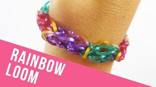 How To Make an Octo Bracelet on Rainbow Loom [upl. by Anirda]