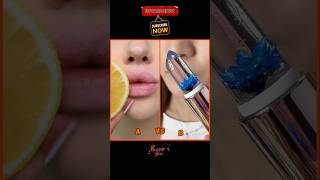 Lipstick 💄 Lovers 🅰️🆚️🅱️ trending lipstick lipsticklover song kiss makeup shorts lips fyp [upl. by Afital]