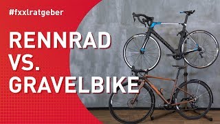 Gravel Bike vs Rennrad  Wie unterscheiden sie sich [upl. by Anwahsar738]