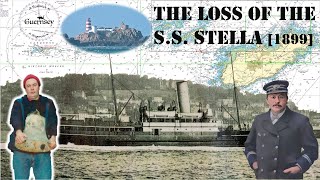 THE SS STELLA DISASTER off the Casquets lighthouse in March 1899 shipwreck maritimehistory [upl. by Nnairahs]