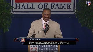 Jim Rises Baseball Hall of Fame Speech  July 26 2009 [upl. by Benjy]