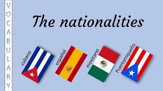 How to say nationalities of 21 Spanish Speaking Countries [upl. by Marou588]