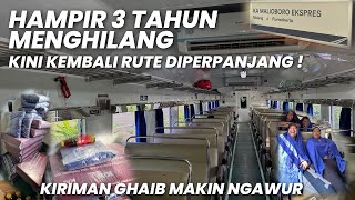 JALAN KEMBALI SETELAH 3 TAHUN TERGANTIKAN‼️Naik KA Malioboro Ekspres Bisnis Purwokerto  Malang [upl. by Nnyltak]