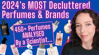 Perfume Declutter Most Decluttered Perfumes Hyped Fragrances Decluttering My Perfume Collection PR [upl. by Arved]