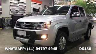 Volkswagen Amarok  Frontbumper  Overbumper  Dk136 Acessórios [upl. by Marabelle]