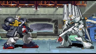 ePSXe Bolt vs Nu Gundam Gundam Battle Assault 2 [upl. by Ayra]