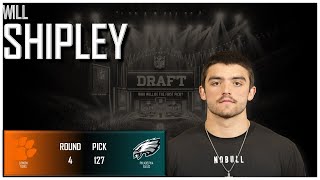 2024 NFL DRAFT Will Shipley  Philadelphia Eagles [upl. by Susana]