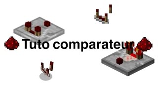 Tuto comparateur redstone minecraft [upl. by Sillek]