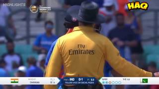 Muhammad Amir Wicket Vs India [upl. by Winzler]