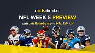 NFL Week 5 Preview  ft Jeff Reinebold amp NFL Talk UK [upl. by Lytsyrk]