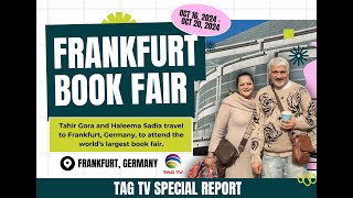 Tahir Gora amp Haleema Sadia at Frankfurt Book Fair 2024 – World’s Largest Book Event [upl. by Niven]