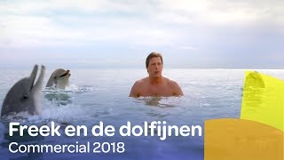 Freek Vonk en de dolfijnen  Reaal commercial 2018 [upl. by Kraul]