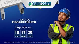 Construye entrepisos resistentes con Superboard [upl. by Nnylarak]