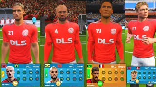 PLANTILLA COMPLETA del MANCHESTER UNITED en DLS 24  Dream League Soccer 24 [upl. by Alfonzo]