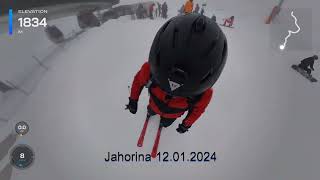 Jahorina 12 01 2024 Poljice gondola [upl. by Llenram]