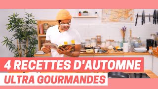 4 recettes dautomne ULTRA GOURMANDES  MARMITON [upl. by Aihselat118]