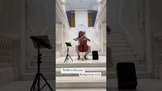 Wildest Dreams  Bridgerton style  cello bridgerton taylorswift wedding beautifulmusic london [upl. by Arihppas]