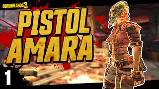 Borderlands 3  PISTOL AMARA Funny Moments amp Drops  Day 1 [upl. by Lebiram]