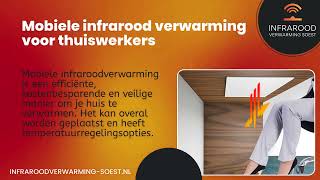 Mobiele Infrarood Verwarming voor Thuiswerkers  Infrarood Verwarming Soest [upl. by Enenstein]