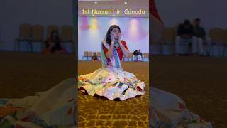 1st Navratri in Canada as an international student from Gujrat [upl. by Selec]