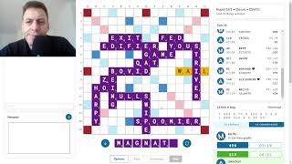 Scrabble game with commentary no431 [upl. by Noami]