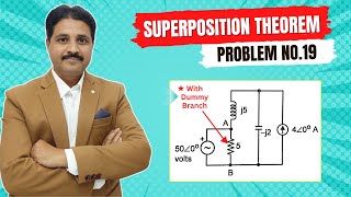 SUPERPOSITION THEOREM SOLVED PROBLEMS IN HINDI LECTURE19 TIKLESACADEMYOFMATHS [upl. by Werdnaed193]