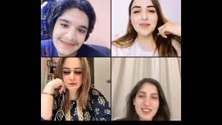 Hareem shah and dr eman funny video live on tiktok [upl. by Keram879]