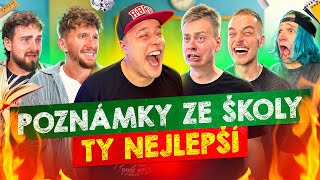 VAŠE NEJLEPŠÍ POZNÁMKY A PŘIZNÁNÍ ZE ŠKOLY  TY NEJLEPŠÍ ZE VŠECH [upl. by Elodie]