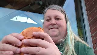 Popeyes Ghost Pepper Bacon and Cheese Chicken Sandwich Review [upl. by Dazhehs]