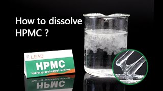 How to dissolve HPMC Hydroxypropyl methyl cellulose [upl. by Eiahpets]