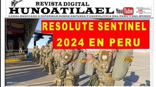 PERU  Fuego y Trueno ¡Resolute Sentinel 2024 DefensaRegional [upl. by Lib]