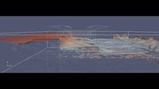 3D Hydrodynamic Modelling of Bridge Afflux Side View [upl. by Stinson]