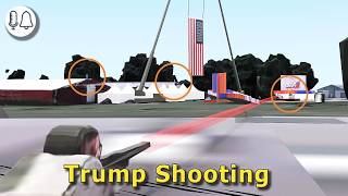 Trump Near Assasination  quick response 3D Analysis [upl. by Odranar866]