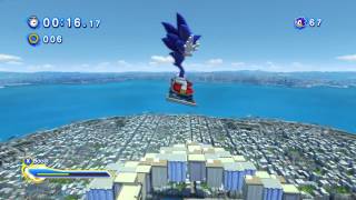 Sonic Generations  Glitched Blast off skill Mspeed powered [upl. by Bertasi]