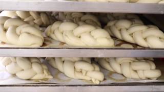 The Happening Bagel Bakery  London  Making Challah Bread [upl. by Aikar]