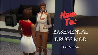 VLOG W Maddog Sims4 Basemental Drugs Mod Tutorial [upl. by Jacinda]