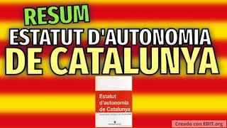 LEstatut dautonomia de Catalunya [upl. by Sall]