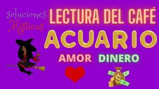 Acuario♒️a tus oídos llegarán noticias de que caen en su propia trampa 🪤 lectura del café☕️🔮🎴🗝️ [upl. by Llertnov]